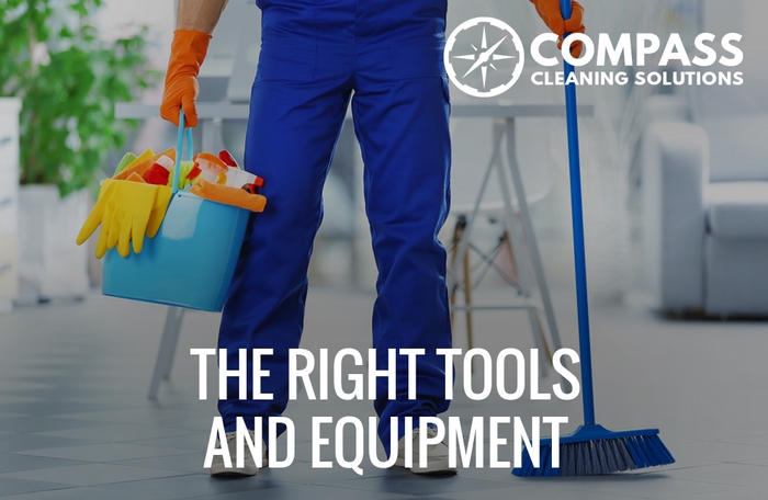 The right tools and equipment The right tools and equipment