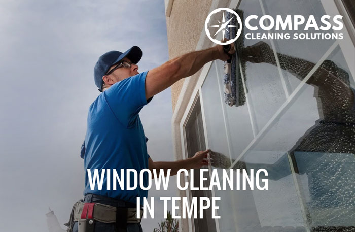 Commercial windo cleaning