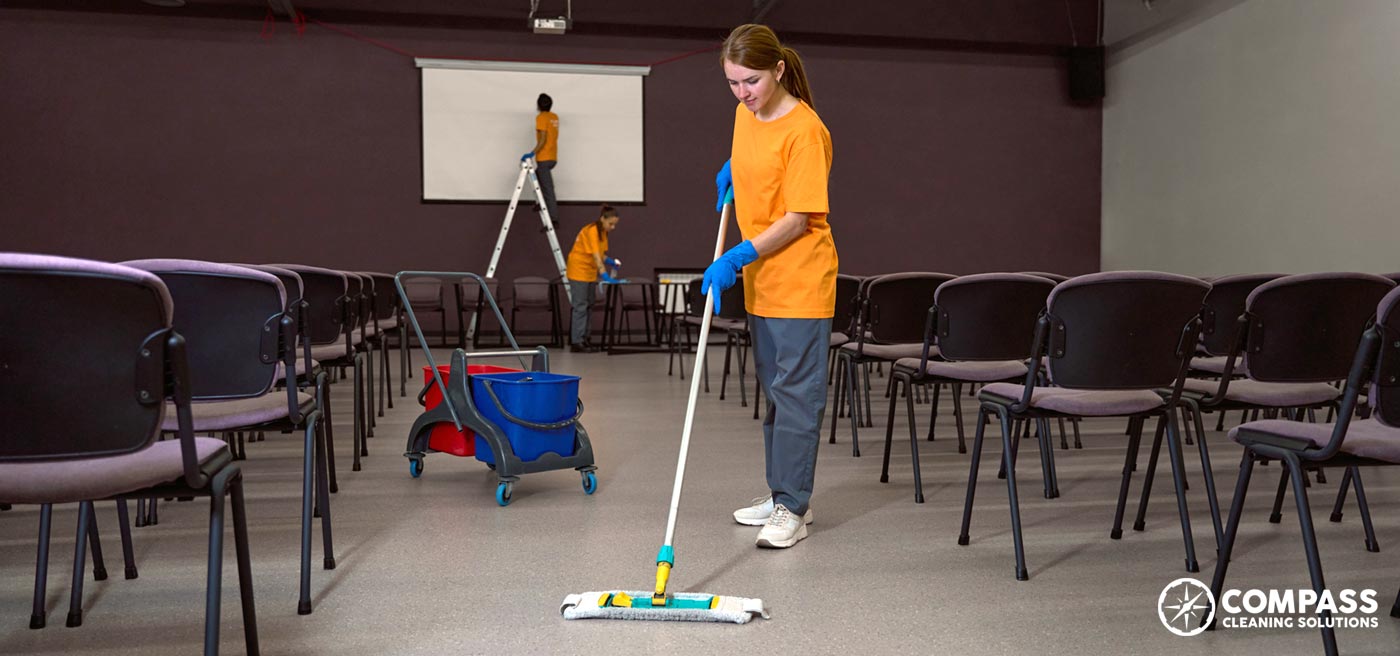 Janitorial Services Cleaning Church Community Room