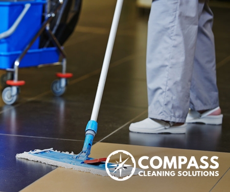 Mopping the floor